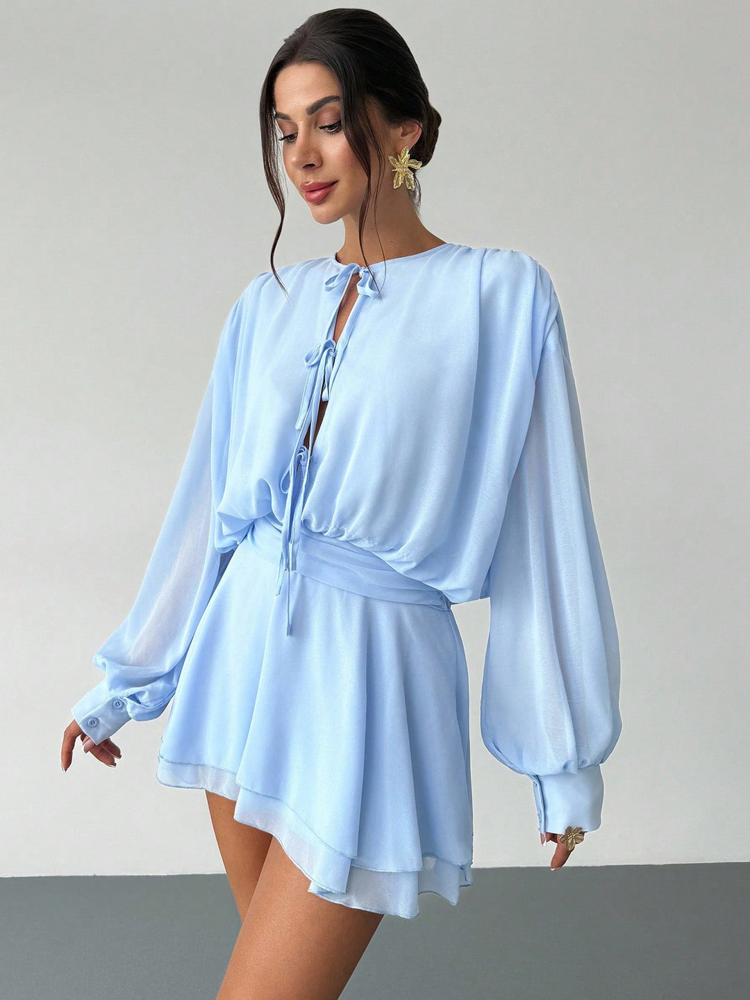 Rochie mini SHEIN, albastru