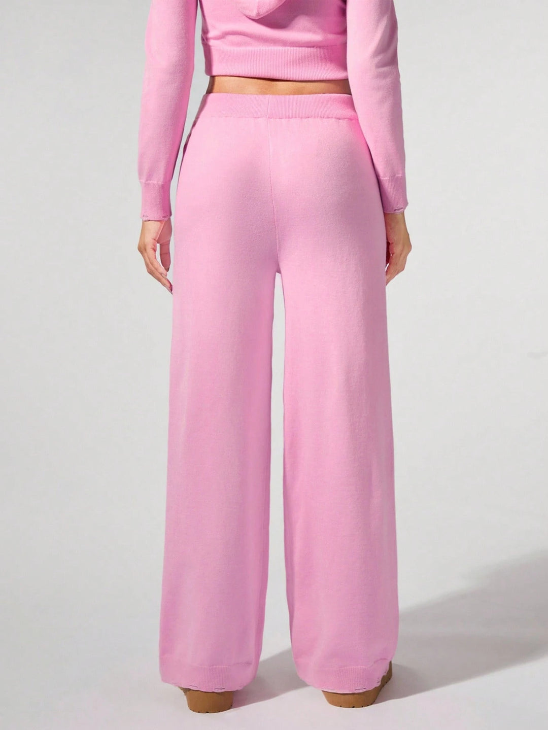 Pantaloni SHEIN, roz