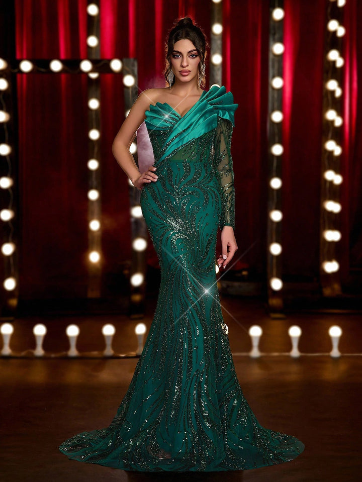 Rochie SHEIN, verde