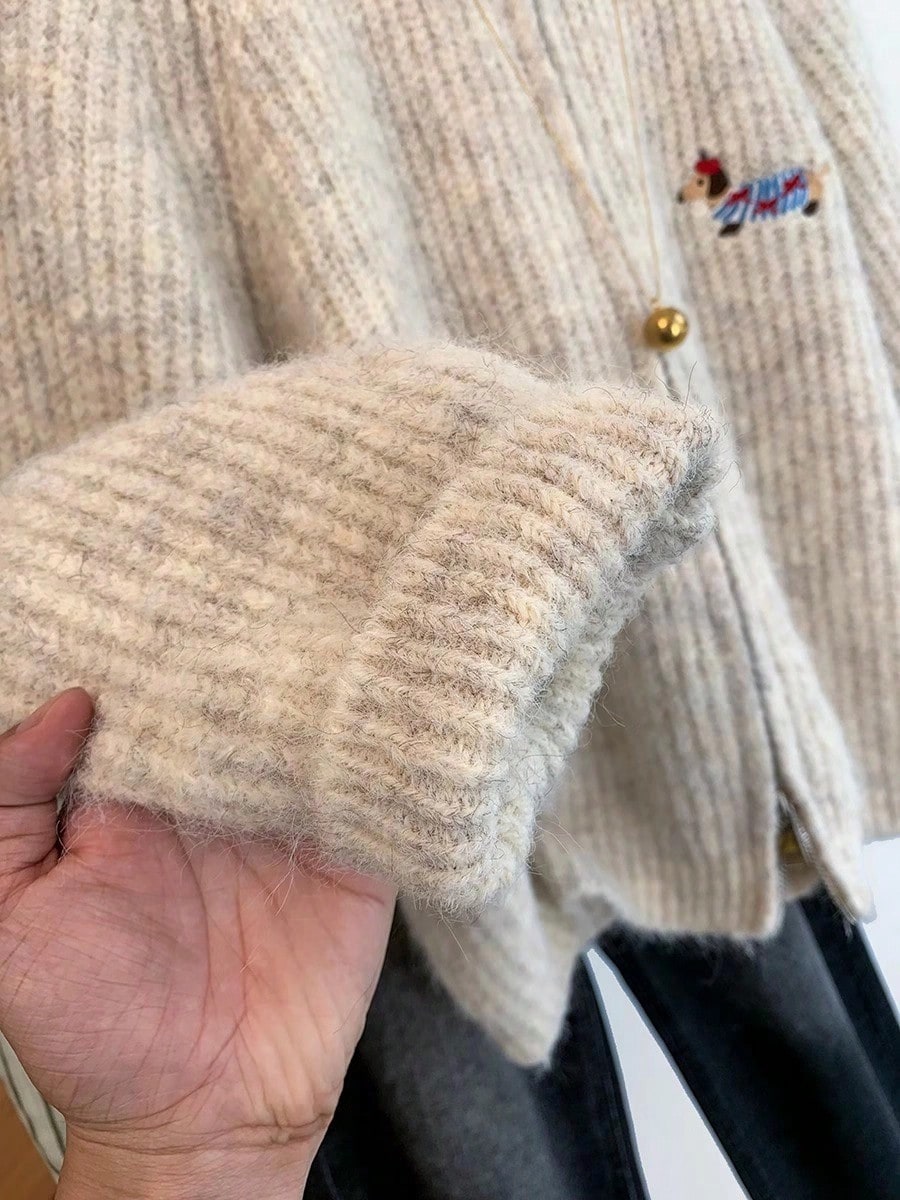 Cardigan SHEIN, portocaliu
