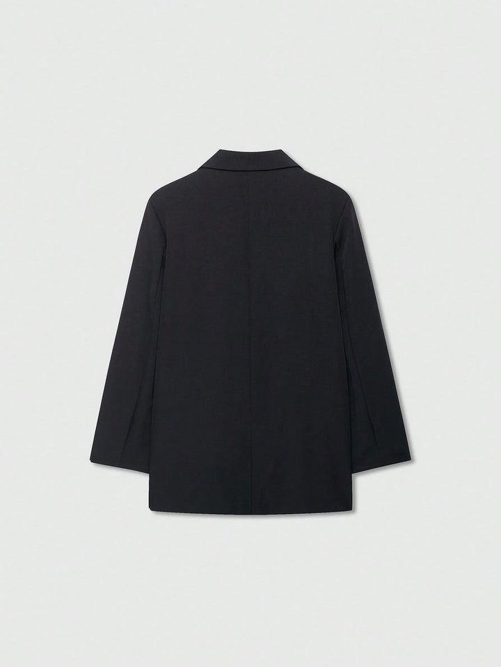 Sacou SHEIN, negru