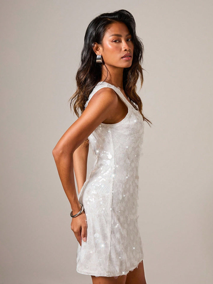 Rochie mini SHEIN, bej