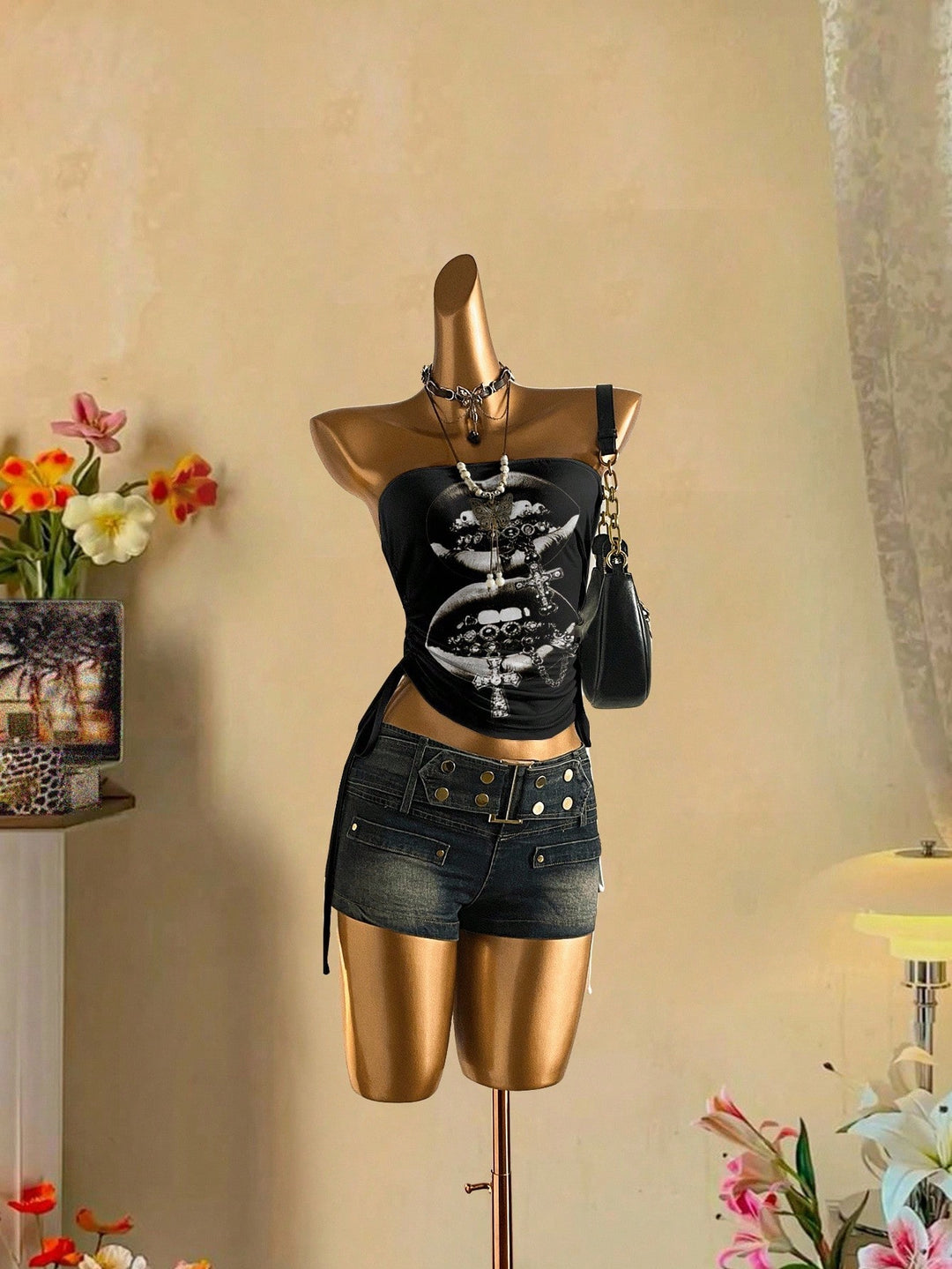 Top SHEIN, mix culori