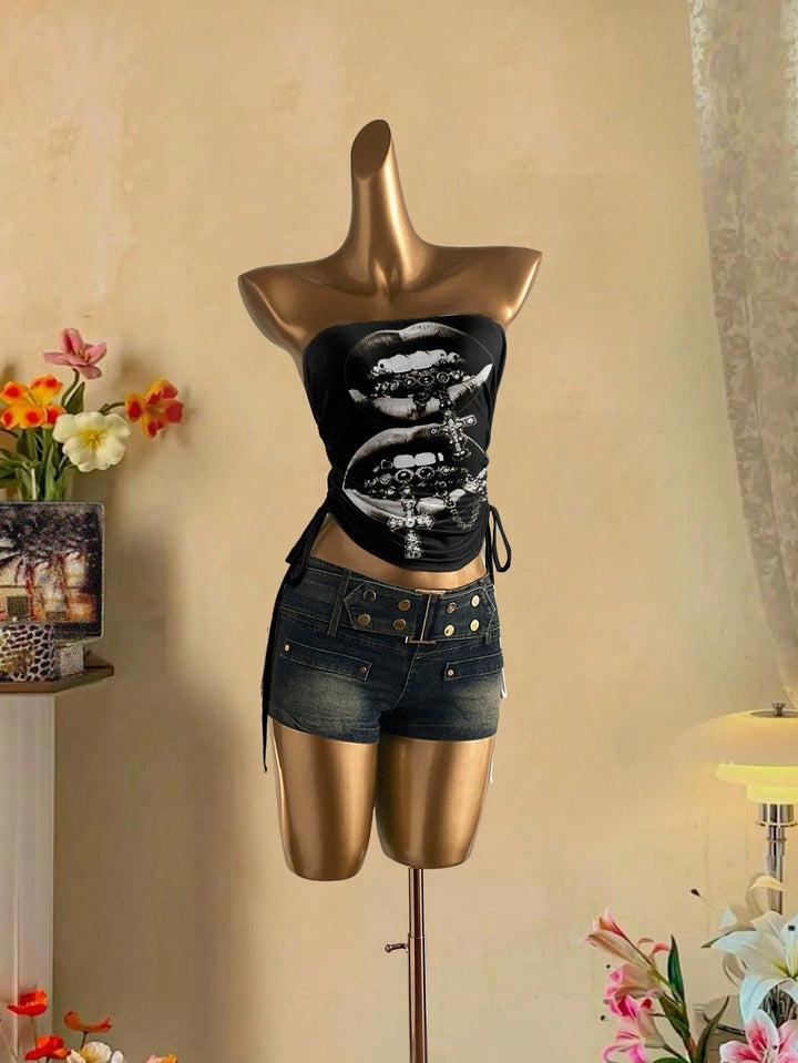 Top SHEIN, mix culori