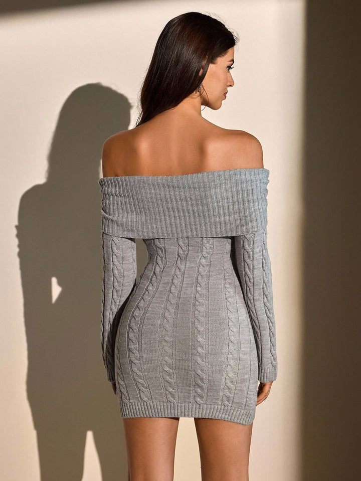 Rochie mini SHEIN, gri