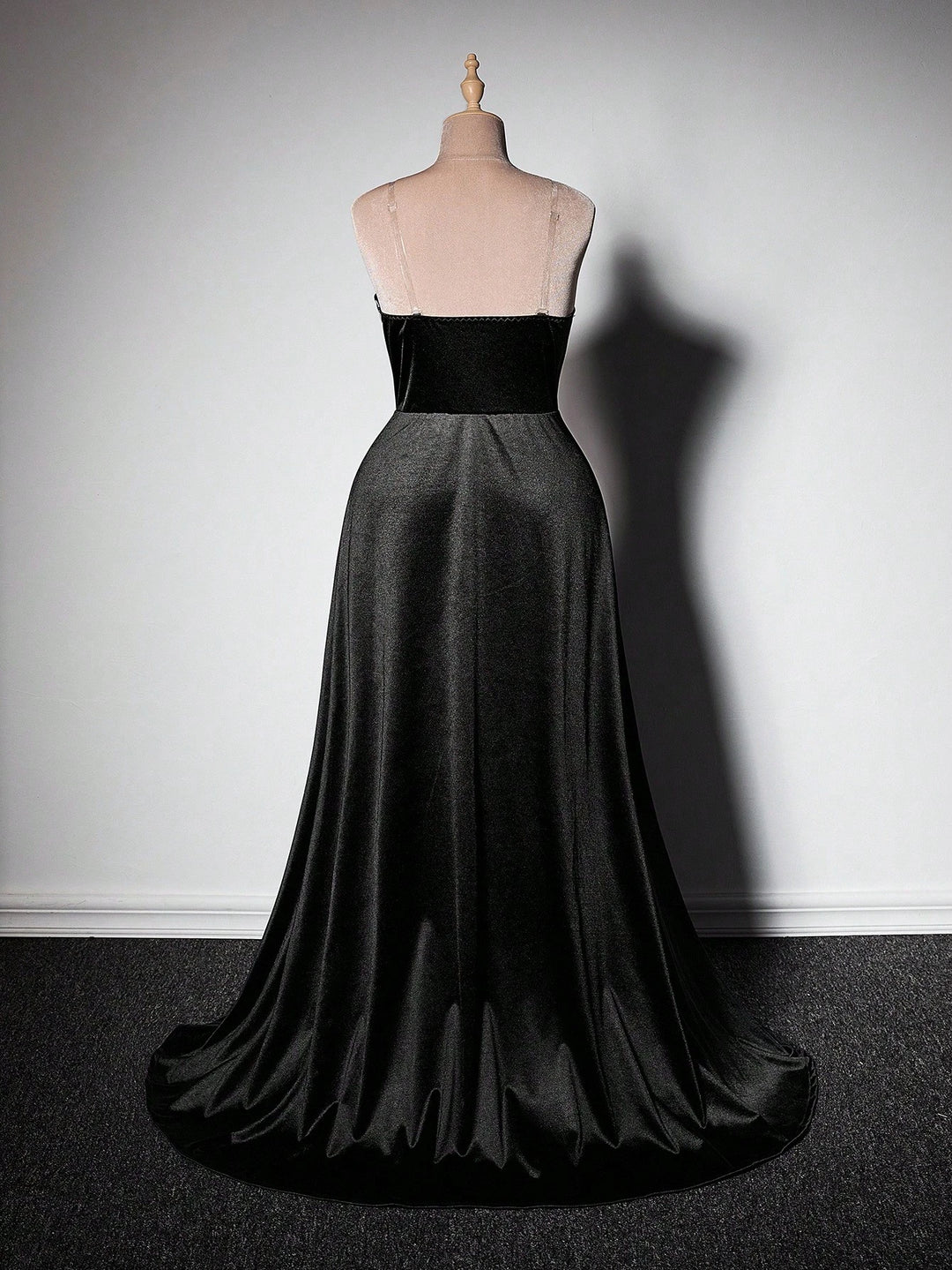 SHEIN Maxi ruha, fekete