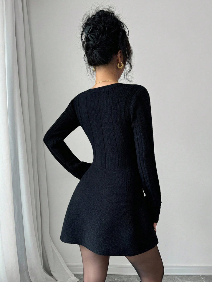 Rochie mini SHEIN, negru