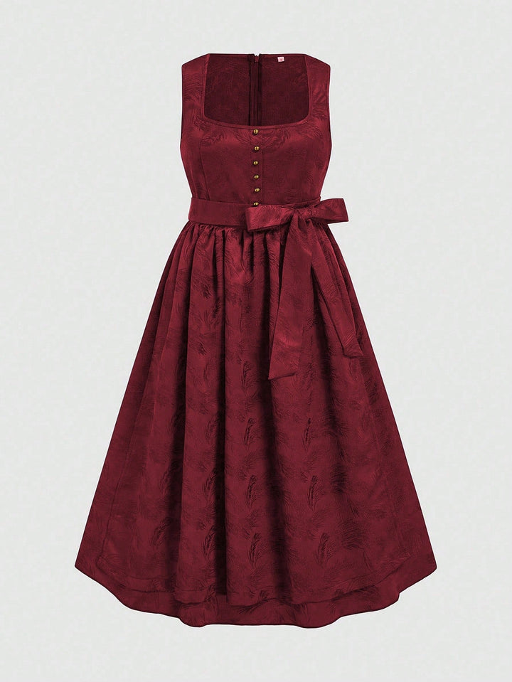 Rochie midi SHEIN, vișiniu