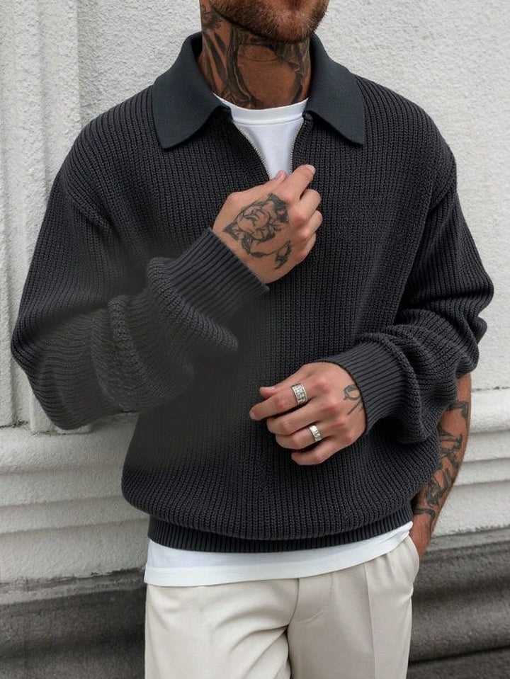 Pulover SHEIN, negru