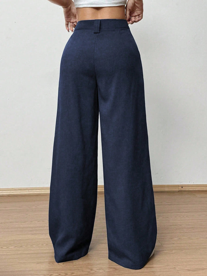 Pantaloni SHEIN, albastru