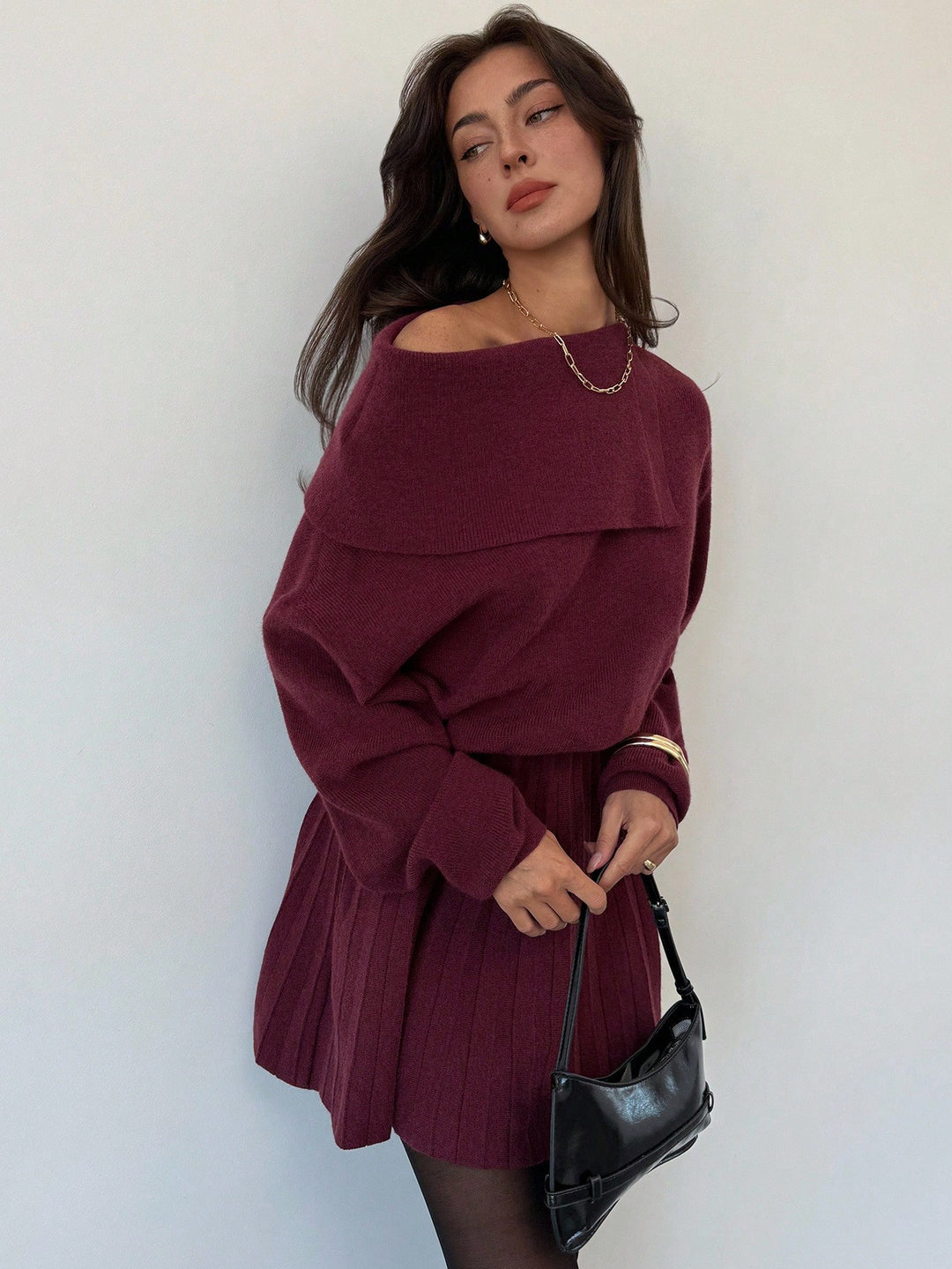 Rochie SHEIN, vișiniu