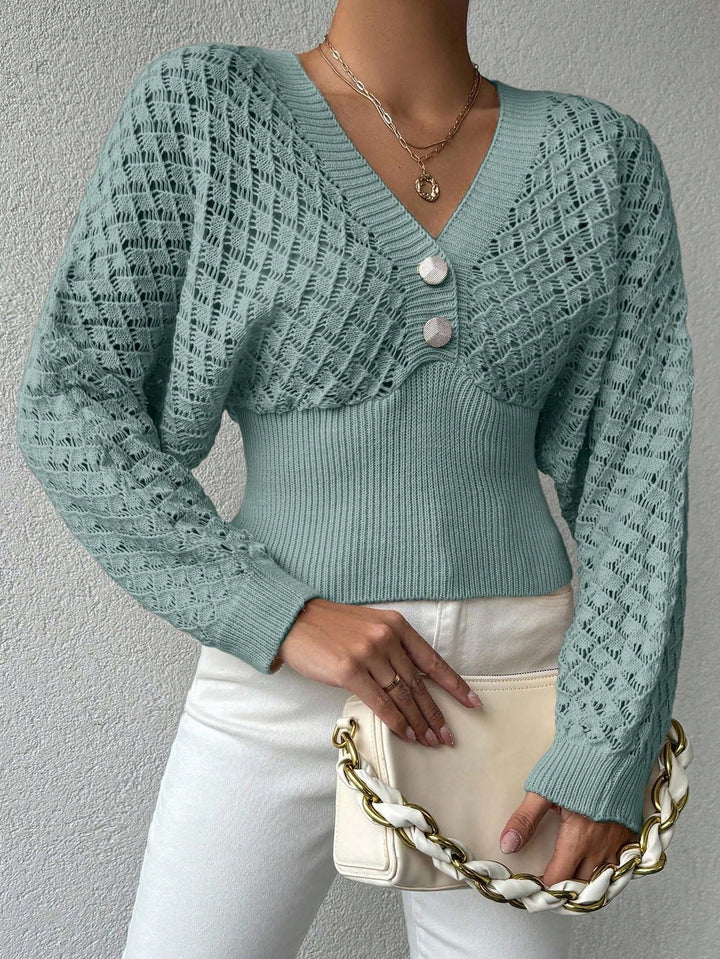 Pulover SHEIN, verde