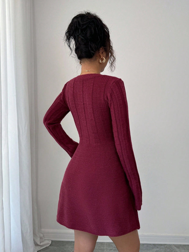 Rochie SHEIN, vișiniu