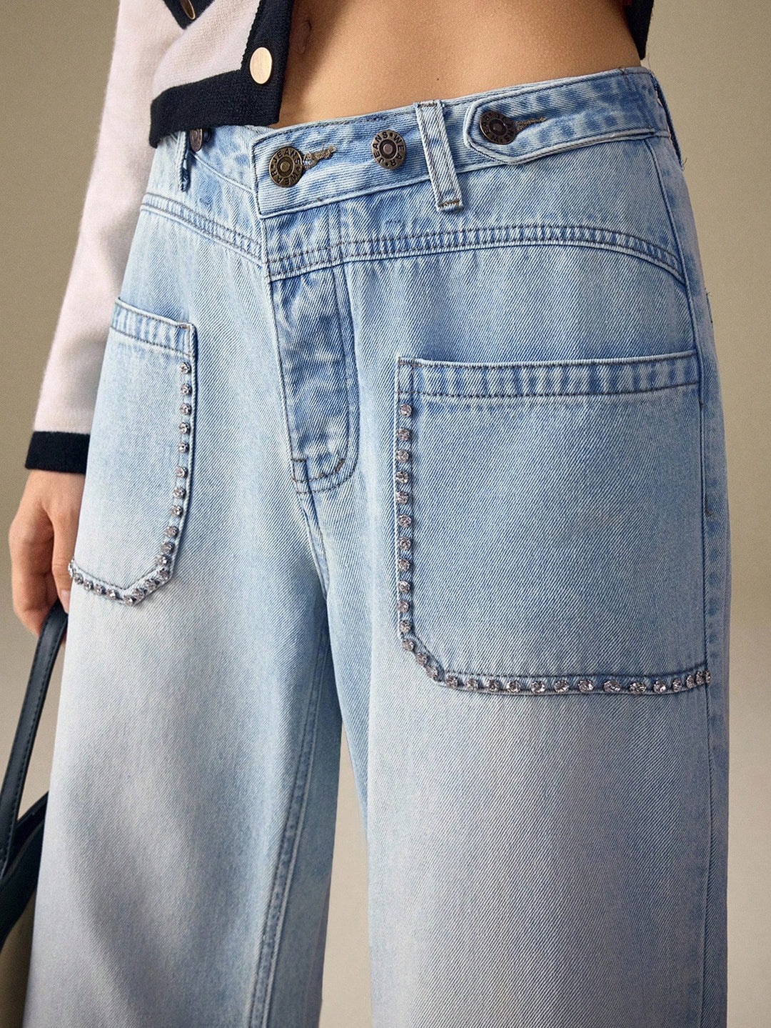 Jeans SHEIN, albastru