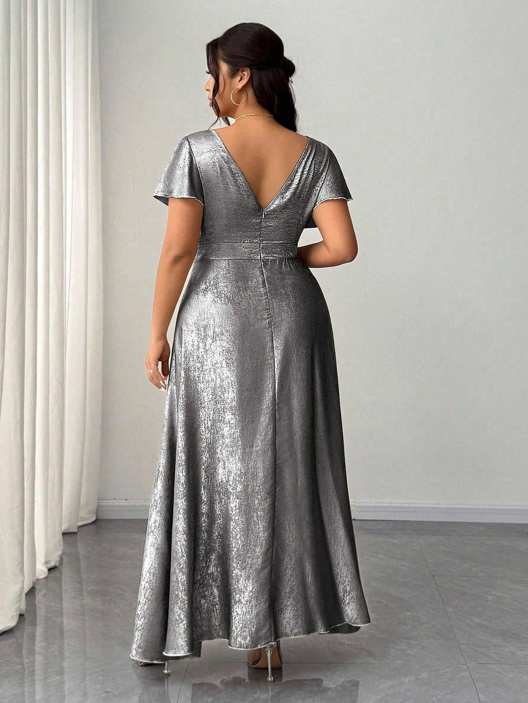 SHEIN maxi ruha, ezüst