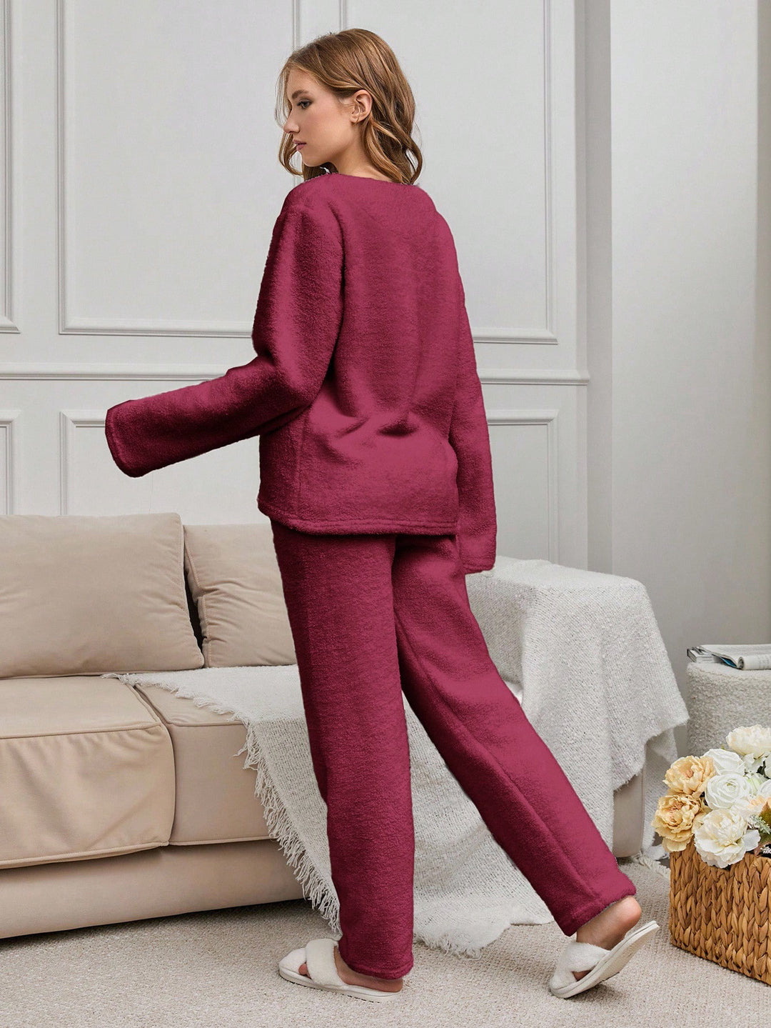Pijama SHEIN, roz