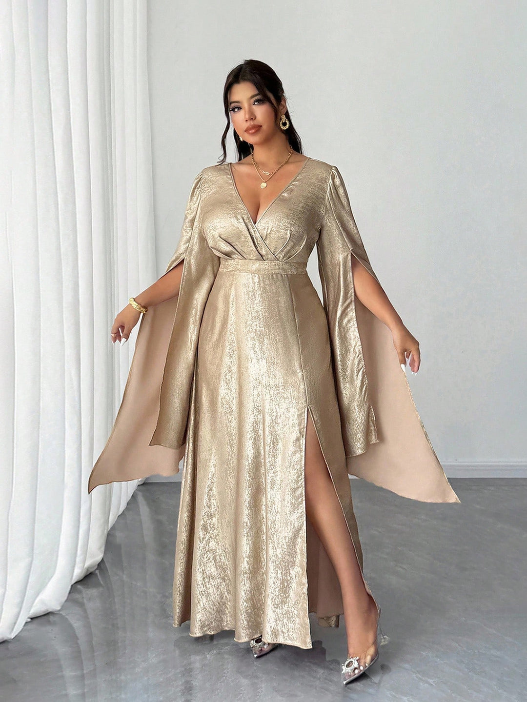 Rochie SHEIN, auriu