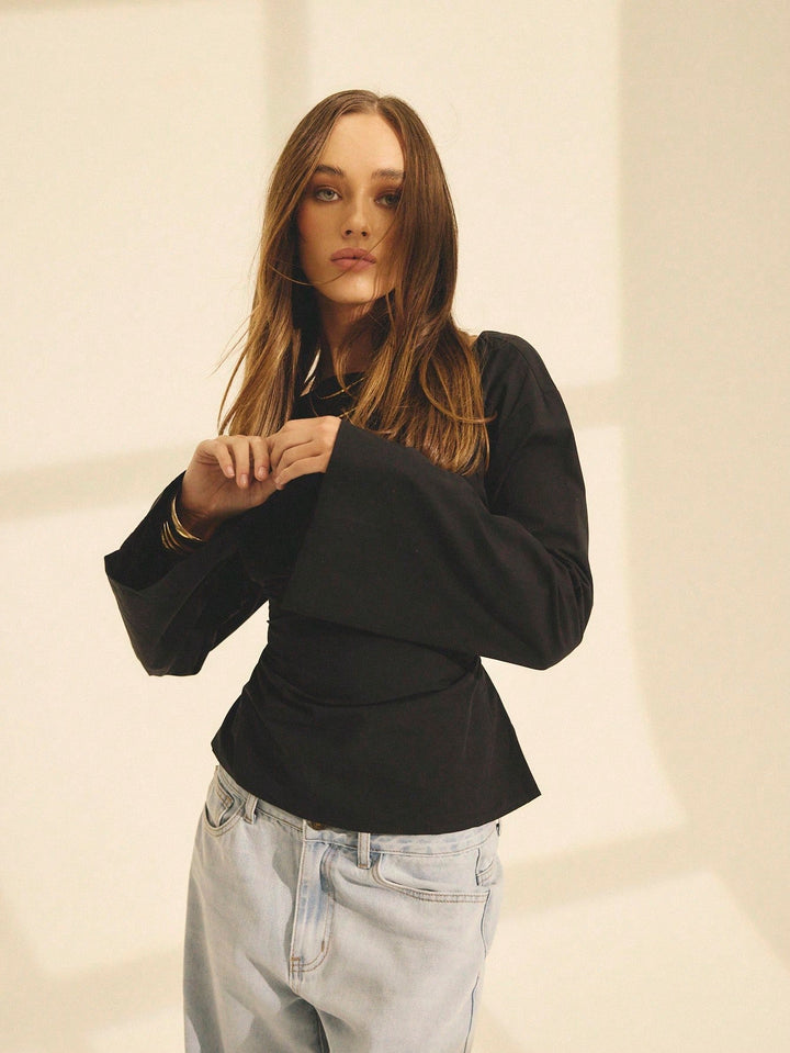 Bluza SHEIN, negru