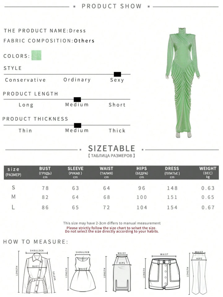 Rochie maxi SHEIN, verde