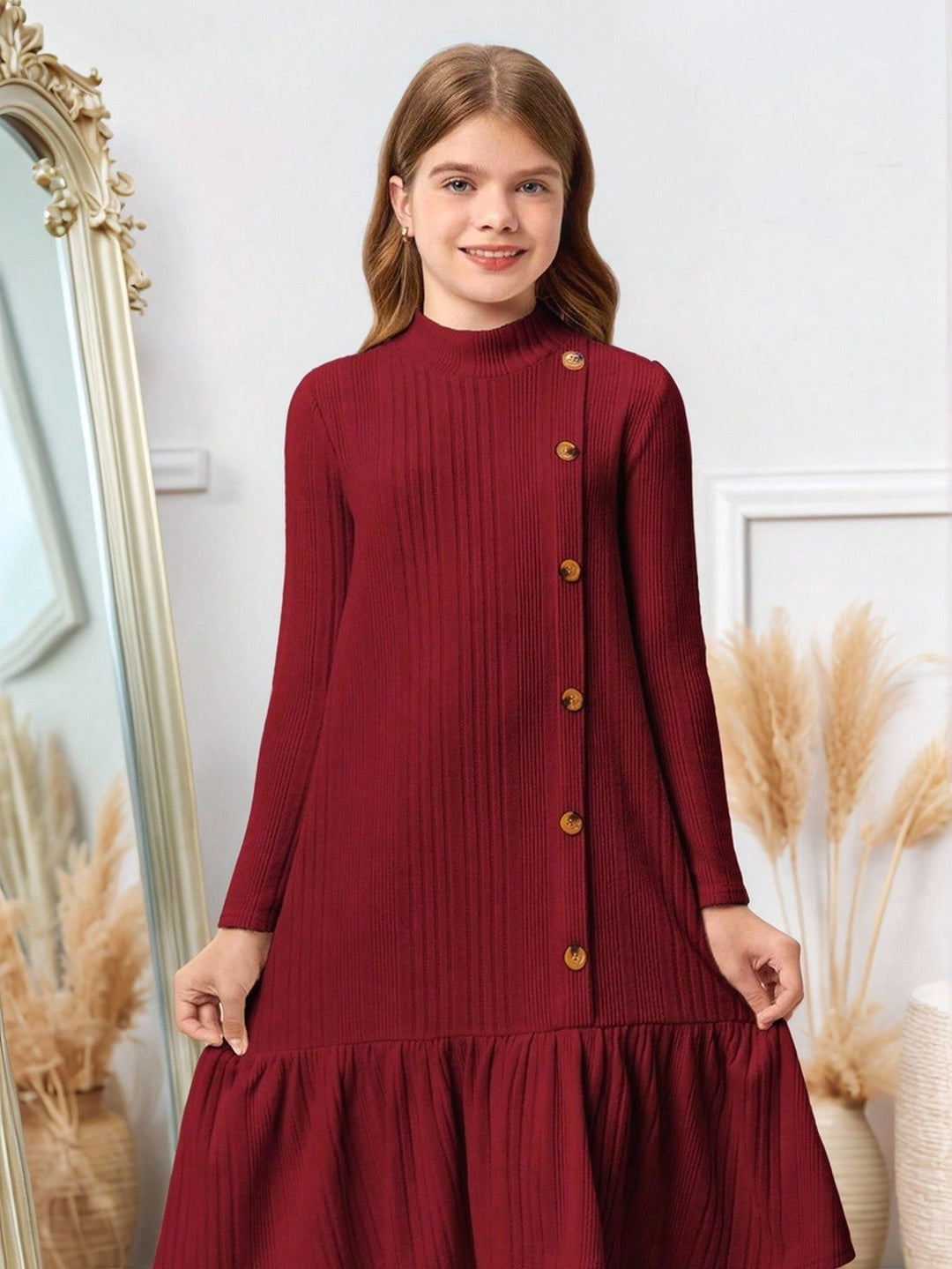 Rochie SHEIN, vișiniu