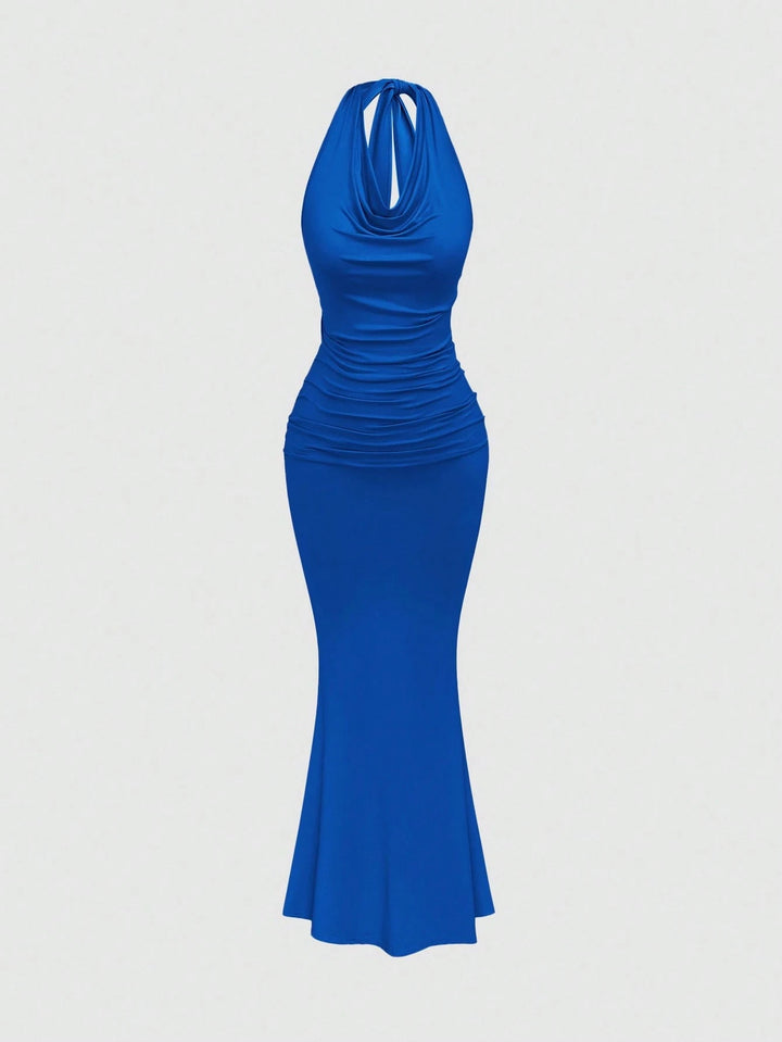 Rochie maxi Shein, albastru
