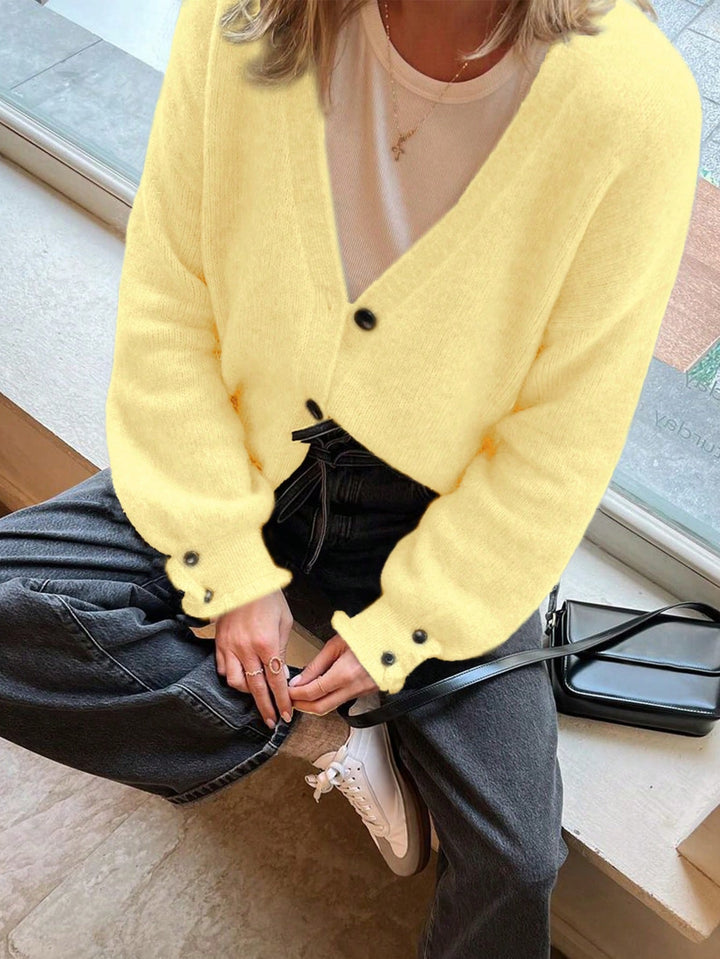 Cardigan SHEIN, galben