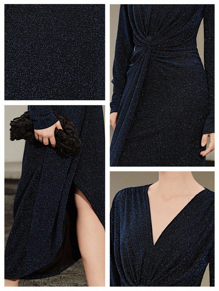 Rochie maxi SHEIN, albastru