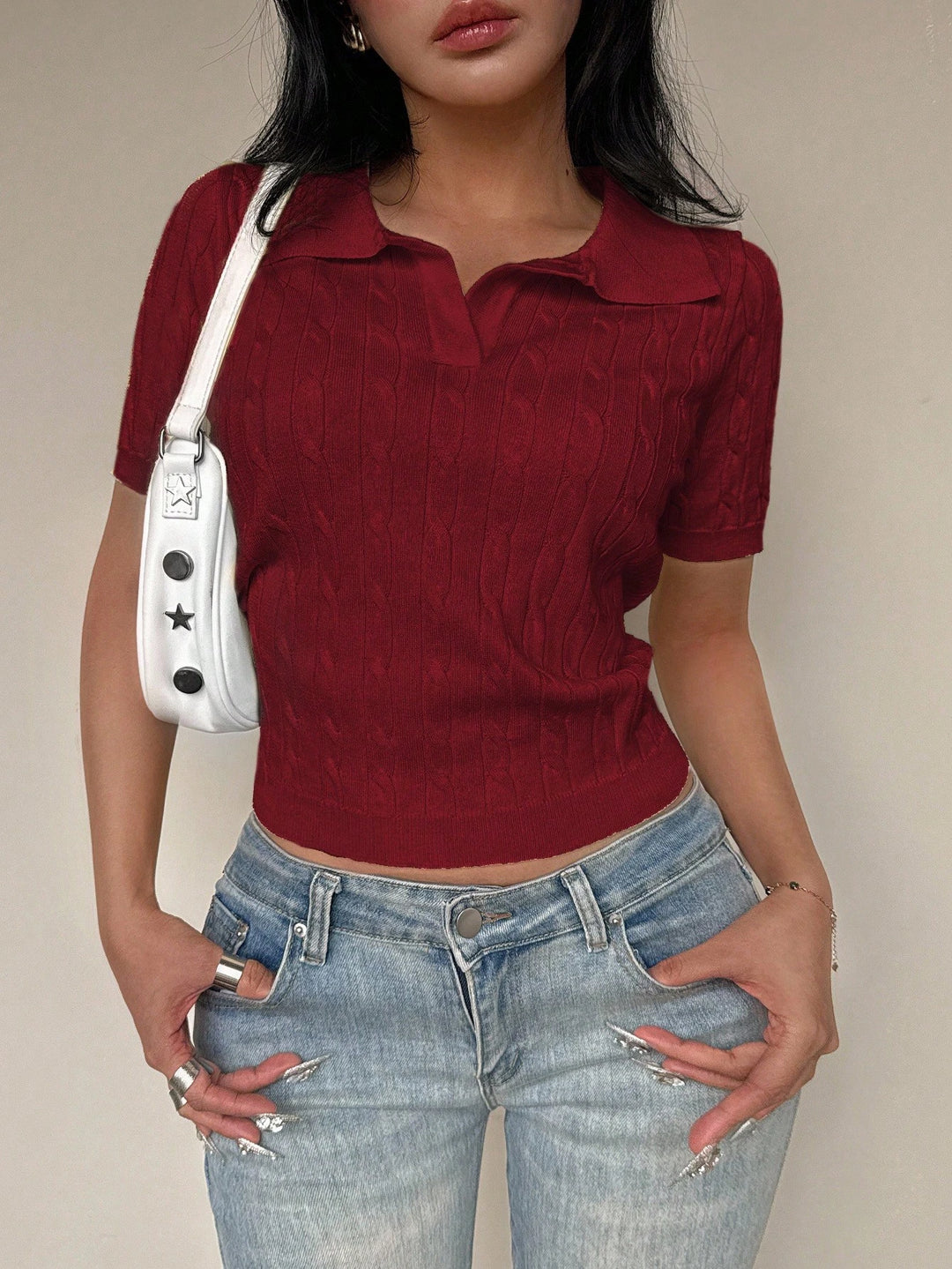 Tricou Shein, roșu