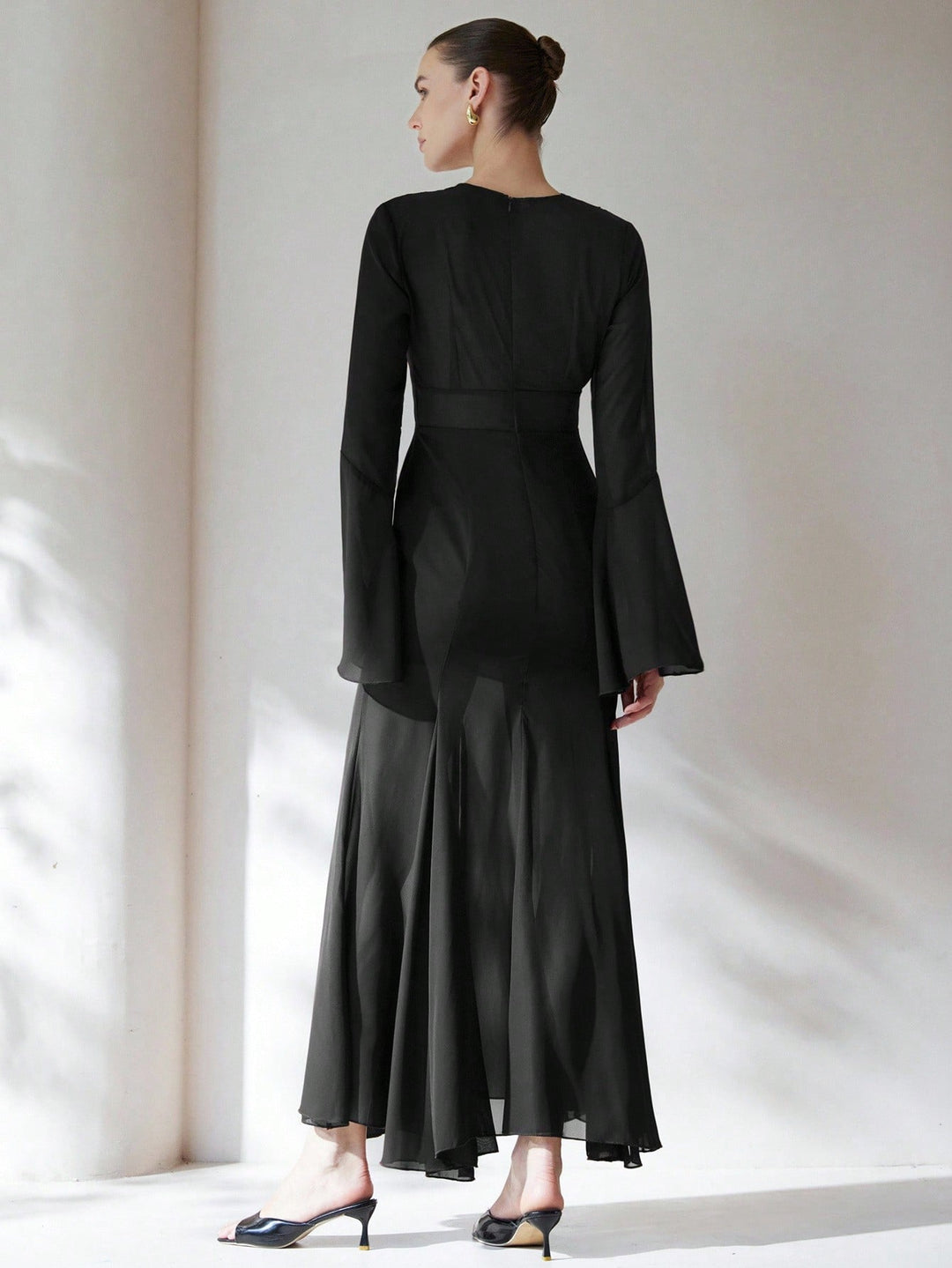 Rochie maxi SHEIN, negru