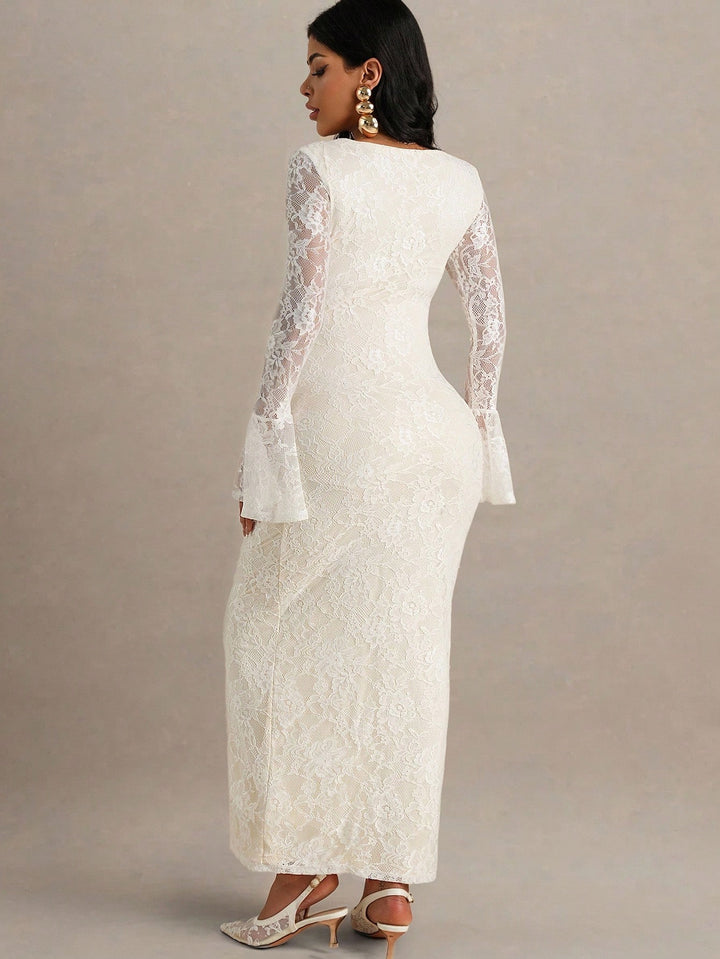 Rochie maxi  SHEIN, bej