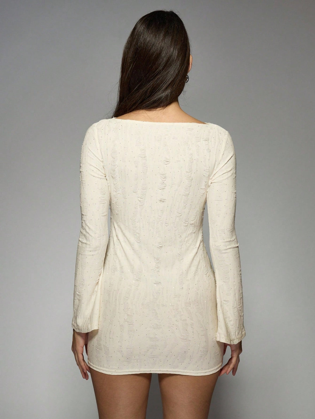 Rochie mini SHEIN, alb