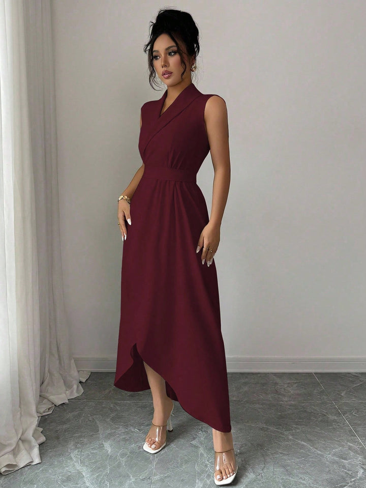 Rochie maxi SHEIN, vișiniu