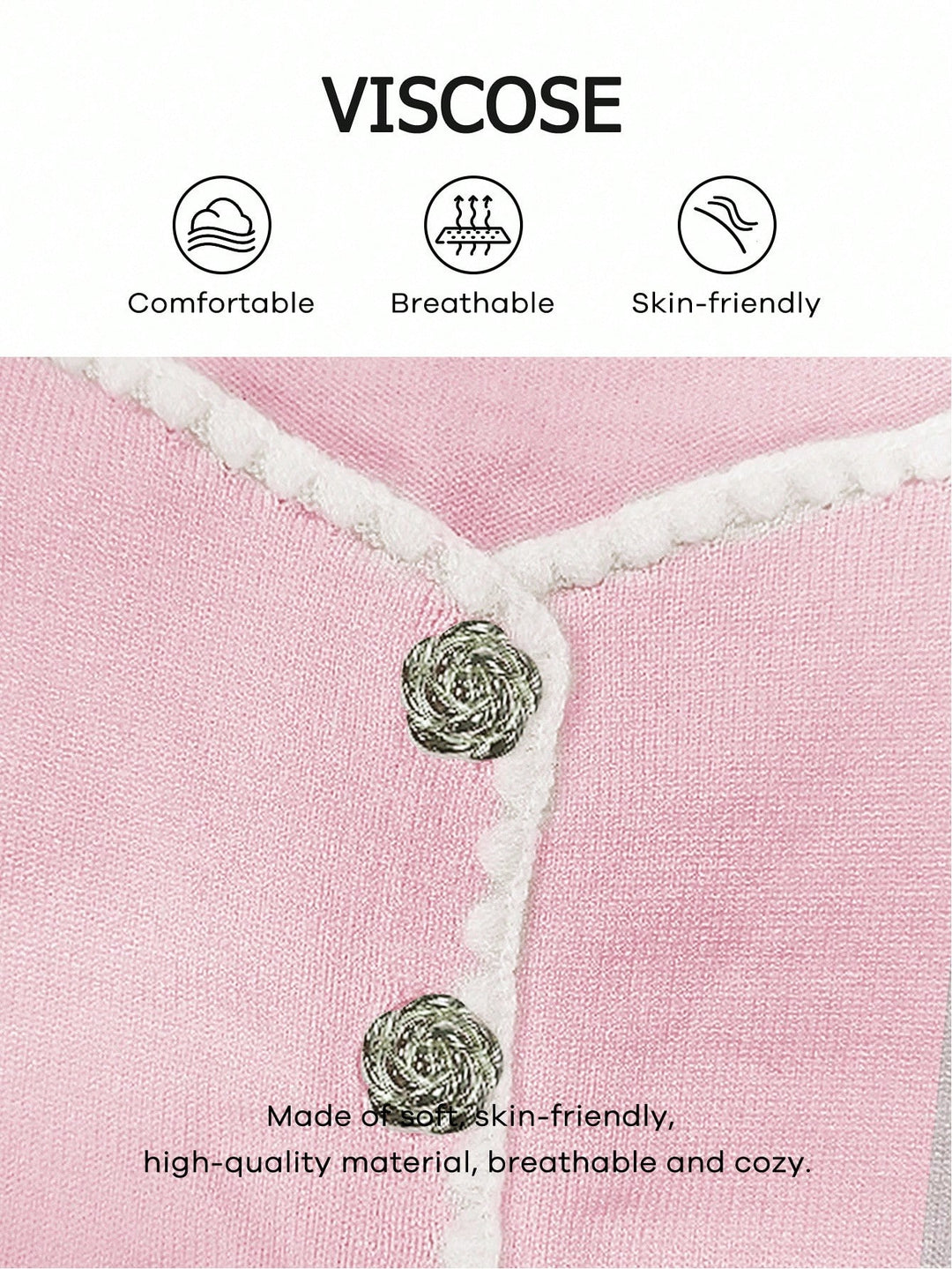 Cardigan SHEIN, roz