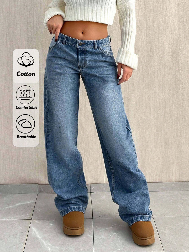Jeans SHEIN, albastru