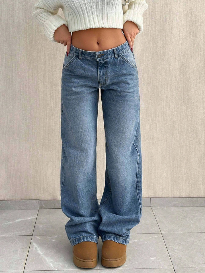 Jeans SHEIN, albastru