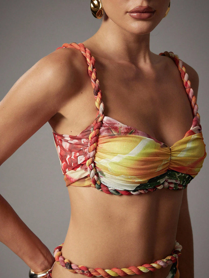 Sutien de baie SHEIN, mix culori