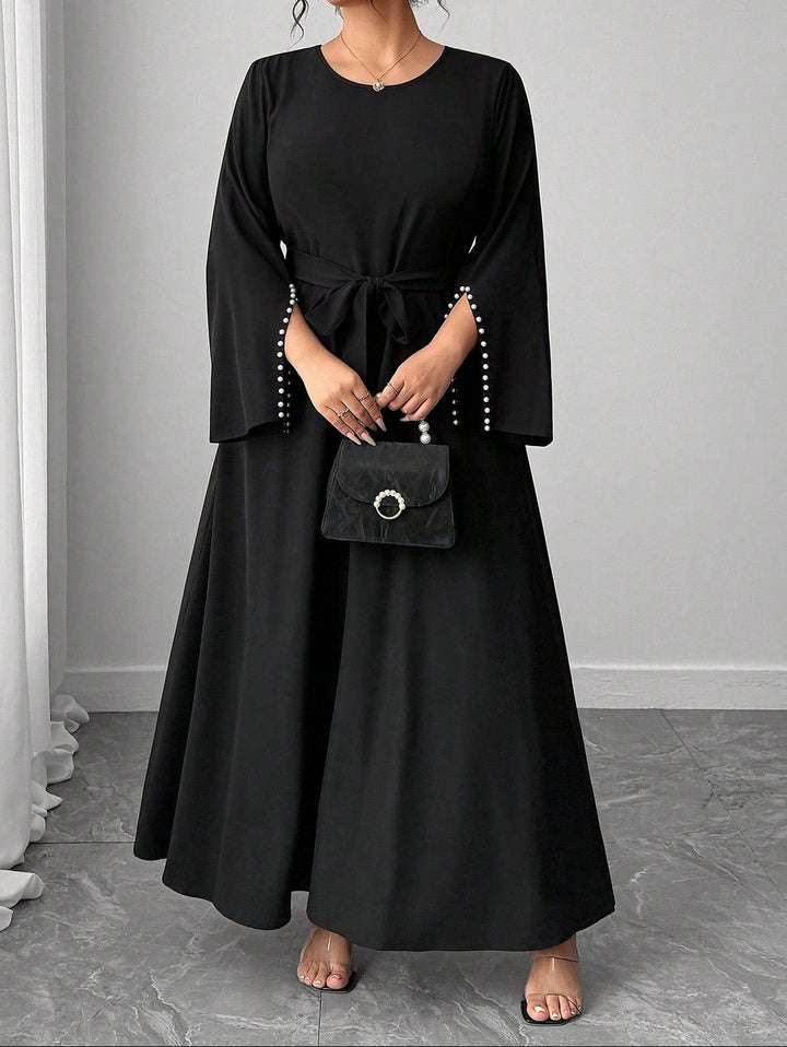 Rochie maxi Shein Curve, negru