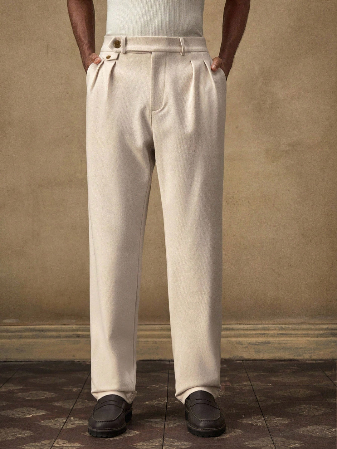 Pantaloni SHEIN, bej