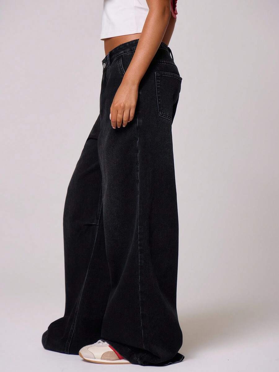 Jeans SHEIN, negru