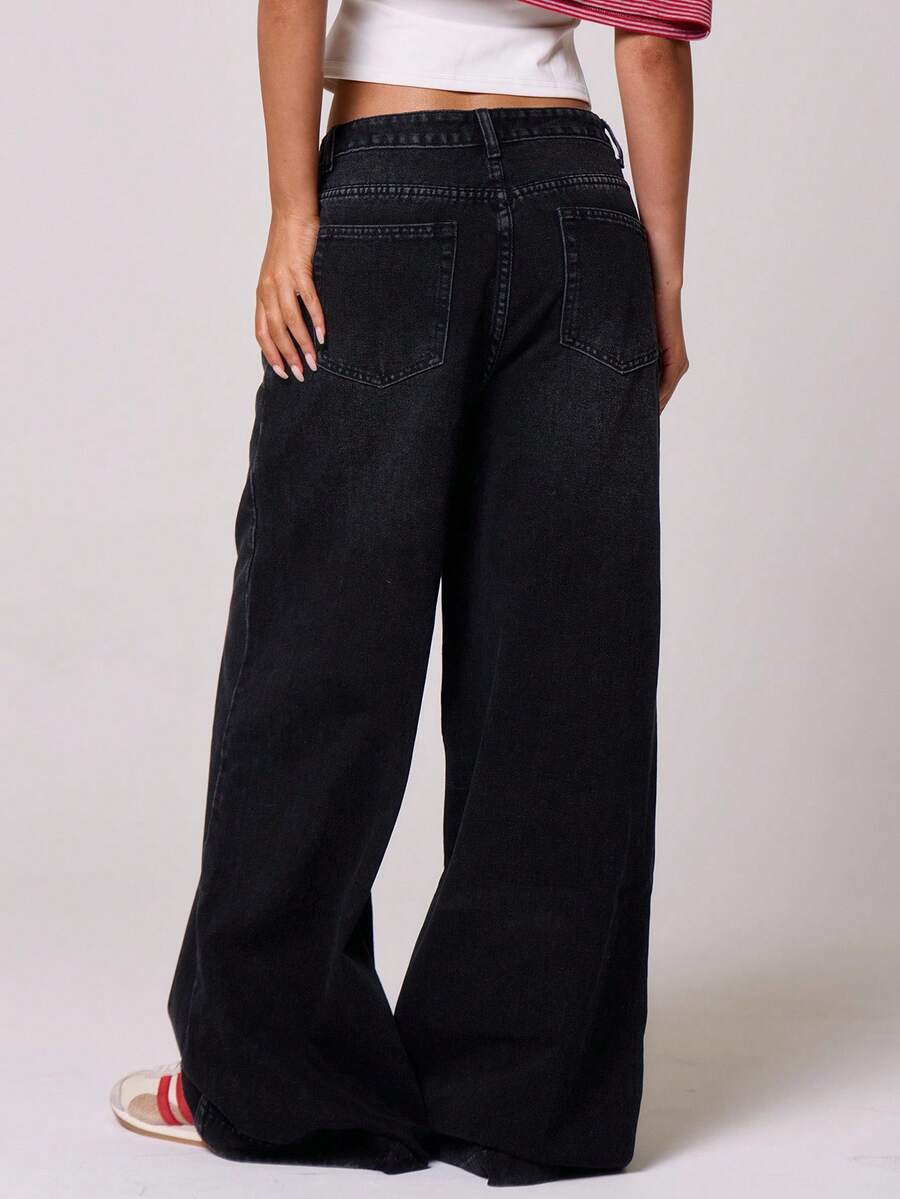 Jeans SHEIN, negru