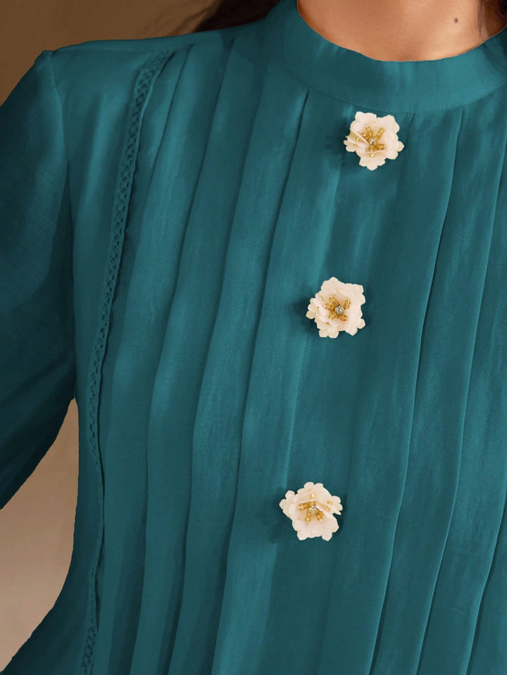 Rochie maxi SHEIN, verde