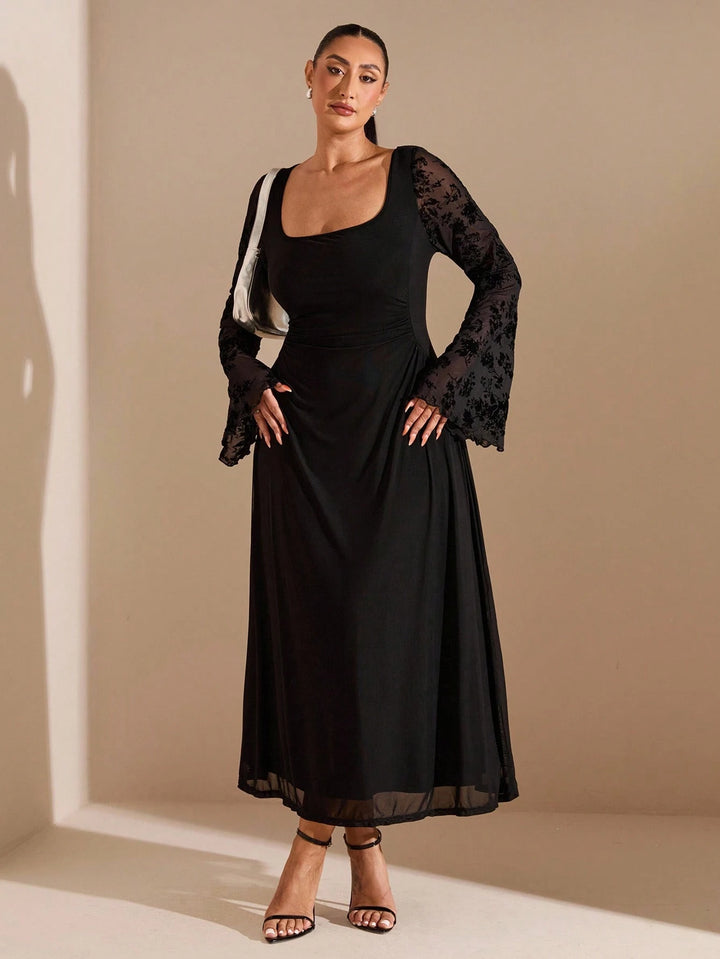 Rochie midi SHEIN, negru