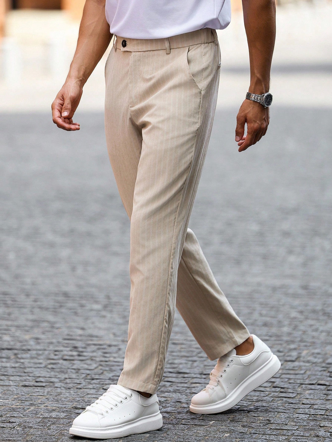 Pantaloni SHEIN, portocaliu