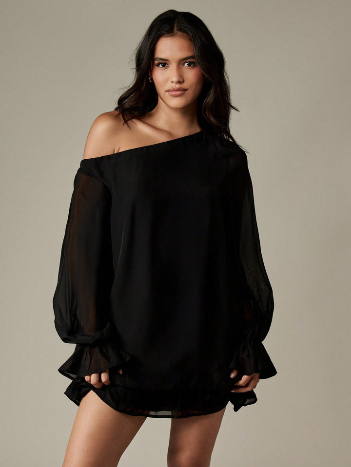 Rochie mini SHEIN, negru