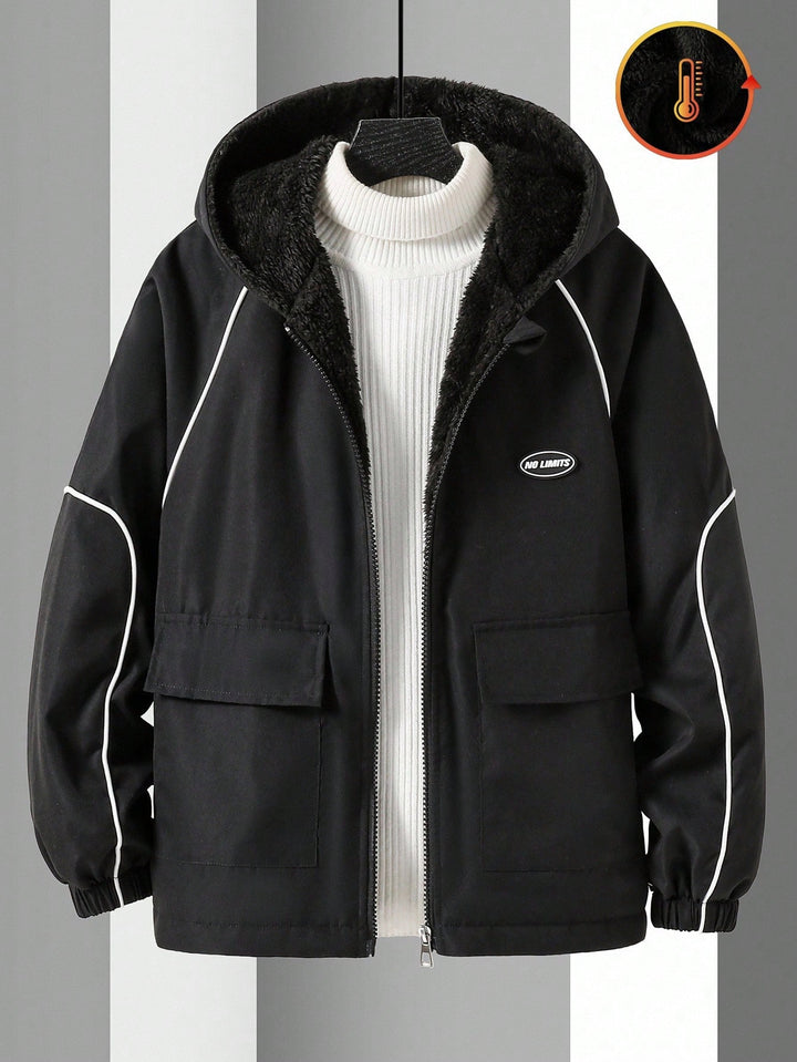 Palton Shein, Negru