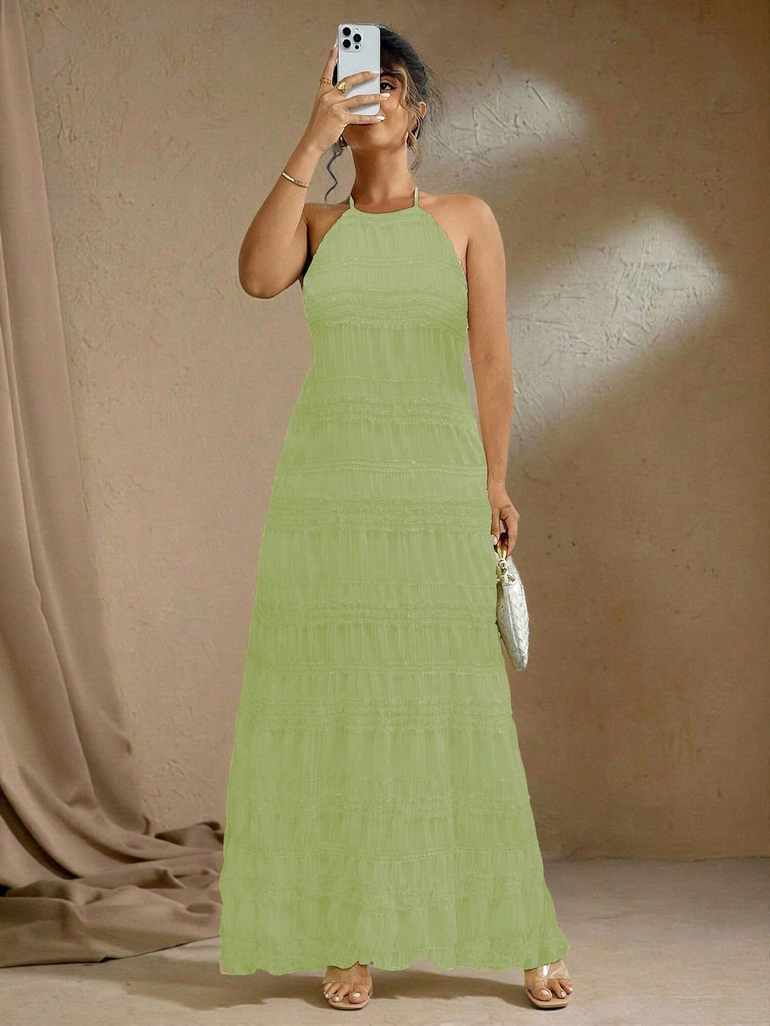 Rochie SHEIN, verde