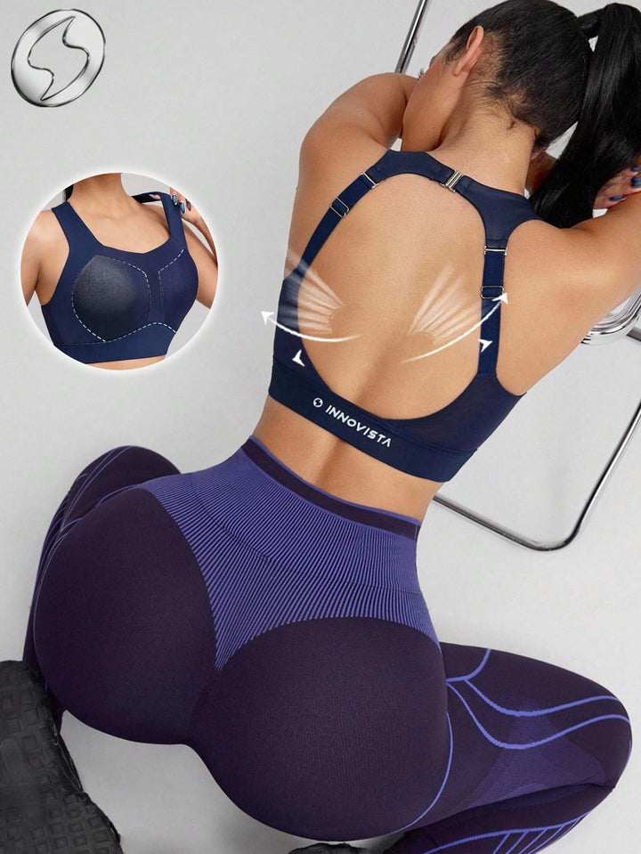 Bustieră sport SHEIN, negru