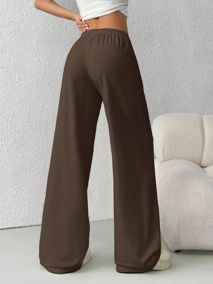 Pantaloni SHEIN, maro