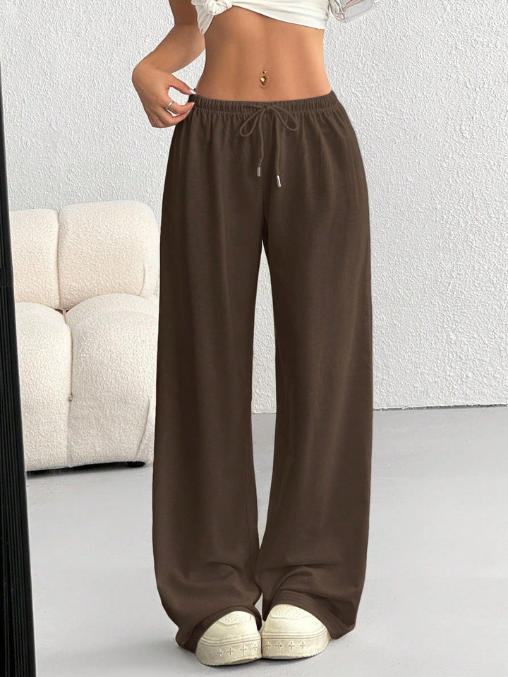 Pantaloni SHEIN, maro