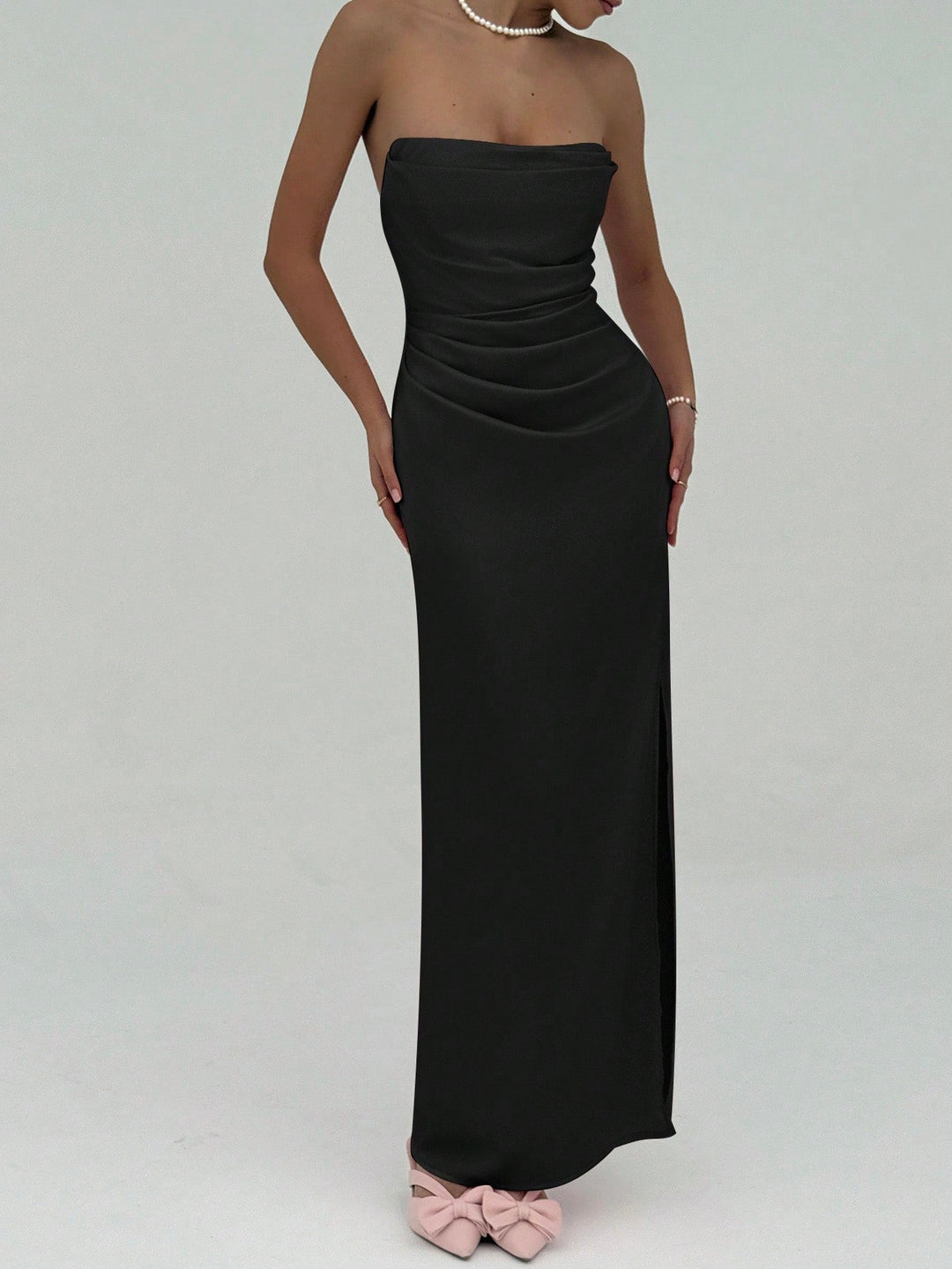 Rochie maxi SHEIN, negru
